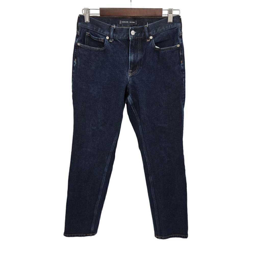 Everlane Uniform Slim Straight Mens Jeans 29 X 30 Organic Cotton Stretch Classic